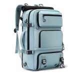 نمای جانبی کیف مسافرتی جادار با بند دوشی قابل تنظیم