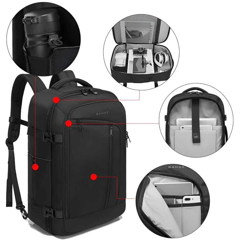 تعداد جیب های کوله‌پشتی Benj مدل BG-1916