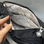 نمای داخلی کیف بوبو با آستر برند