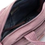 نمای داخلی کیف بوبو با آستر برند و فضای جادار