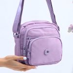 کیف دوشی بوبو 0915-2 رنگ یاسی