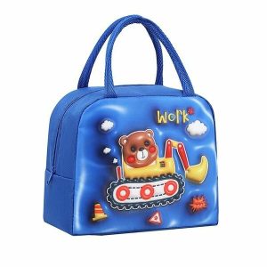 کیف تغذیه کودکانه با رنگ بندی شاد و طرح های متنوع کد 76500