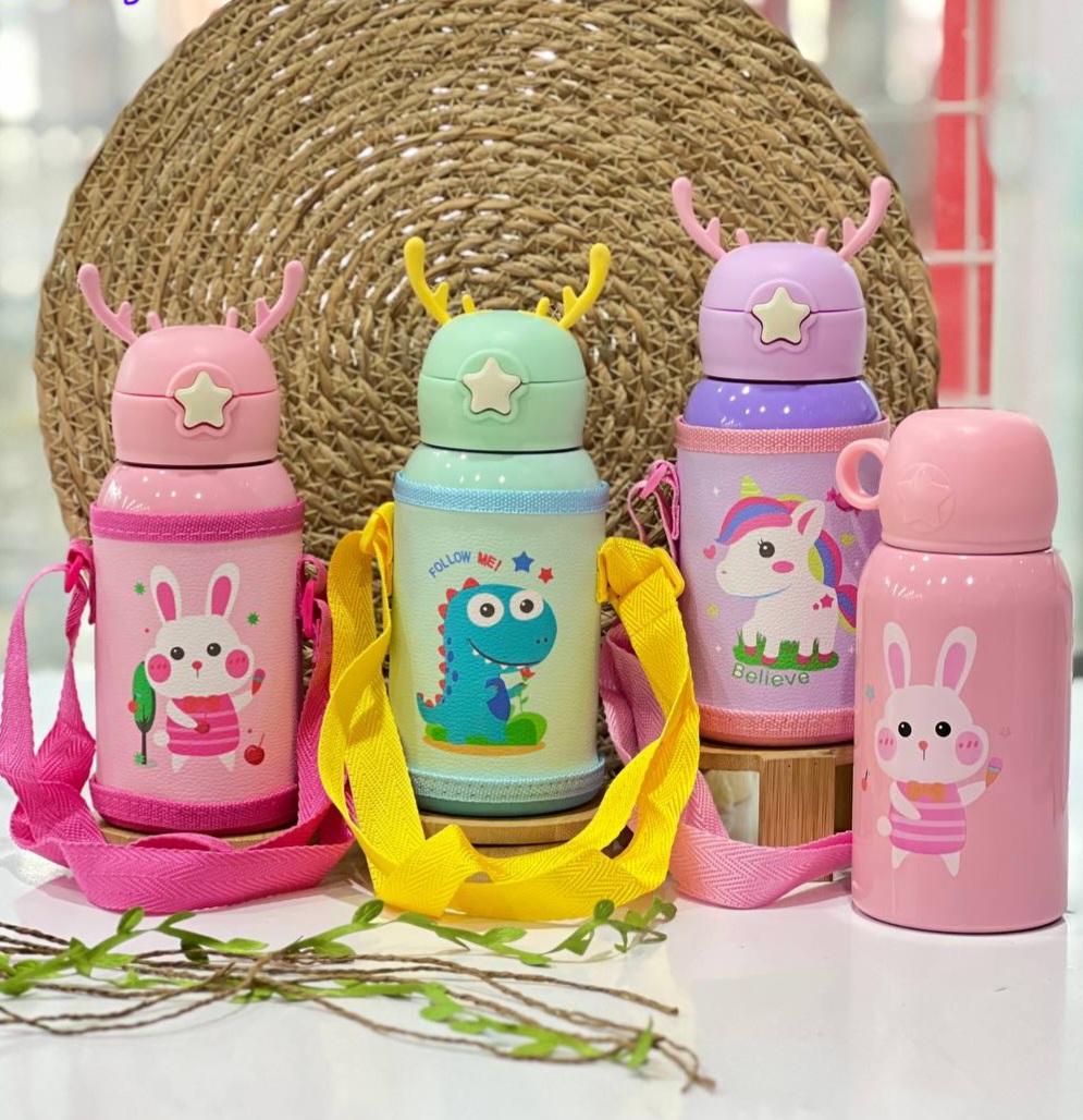 فلاسک فانتزی بچه‌گانه با طراحی شاخ گوزنی