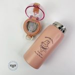 نمای بالای فلاسک HS0202 با درب بسته و قفل ایمنی فعال