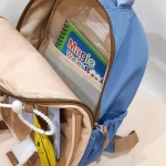 کوله‌پشتی کودکانه با جیب‌های اضافی برای نظم‌دهی وسایل