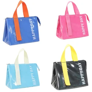 کیف غذای عایق و ضدنشت HAPPY DAY با طراحی رنگی و شاد