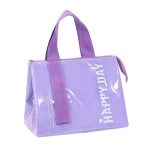 کیف غذا با طراحی فانتزی Happy Day رنگ بنفش