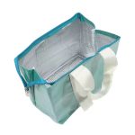 داخل کیف غذا با لایه عایق حرارتی ضخیم برای حفظ دمای غذا