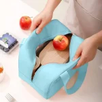 نمای داخلی کیف ظرف غذای Happy Too نشاندهنده فضای بزرگ