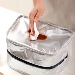نمای عایق حرارتی داخلی کیف غذا Happy Too و شستشو راحت