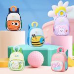 طرحهای فانتزی کوله کودک شامل حلزون، زنبور و خرگوش