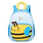 کوله کودک طرح زنبور با رنگهای شاد و جذاب