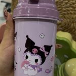 قمقمه ضد نشت کودک با طرح کرومی برای نوشیدنی‌ها