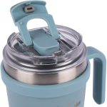 درب شفاف و ضدنشت تراول ماگ سیتارایوری ۶۰۰ میلی‌لیتر با واشر محکم