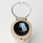 نمای نزدیک از نی سیلیکونی فلاسک کودک