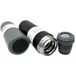 نمای دوجداره بودن فلاسک استیل ۳۰۴ با عایق حرارتی