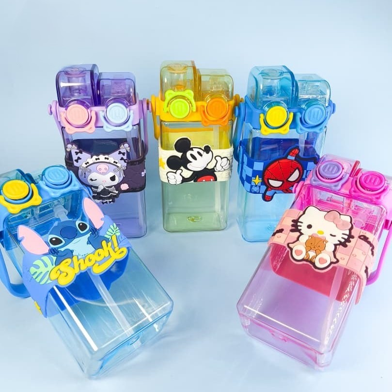 قمقمه دوحالته (کرومی، استیج، اسپایدرمن، میکی موز، کیتی، سینامورول) 5443