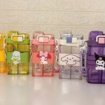 قمقمه دو مخزنه کرومی و دوستان با طراحی کودکانه و بدنه نشکن