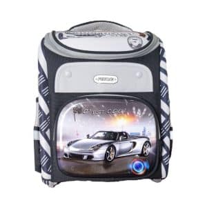 کیف مدرسه پسرانه طرح ماشین برند feitong کد 32166