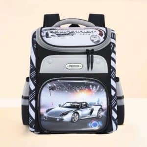 کیف مدرسه پسرانه طرح ماشین برند feitong کد 32166