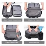 محفظه بزرگ اصلی BANGE 3028 با قابلیت فشردهسازی لباس و وسایل