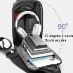 باز شدن کامل و نود درجه کیف ضدآب BANGE