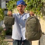 نمایش نحوه تا شدن کوله پشتی بوبو کد 6056
