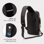 جای مخصوص عینک در کیف کراسبادی فشن PX3