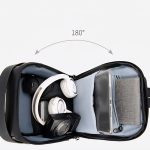 باز شدن ۱۸۰ درجه کیف کراسبادی فشن PX3 برای دسترسی کامل به فضای داخلی