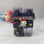 قمقمه دو مخزنه لبوبو رنگ بنفش