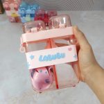 حجم ۱۰۰۰ میلی‌لیتری قمقمه دو مخزنه لبوبو