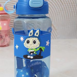 قمقمه لبوبو دوحالته هشت ضلعی دور سیلیکونی کد 8008