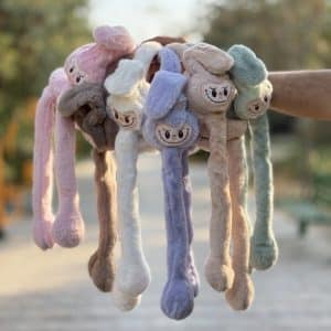 گوشگیر پمپی صدادار لبوبو با طرح خرگوش فانتزی