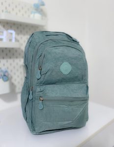 کوله پشتی Sako رنگ سبز آبی ملایم شیک و مدرن