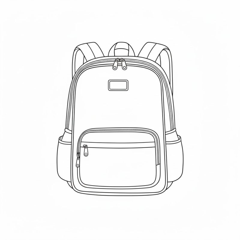 نقاشی و رنگ آمیزی کوله پشتی مدرسه