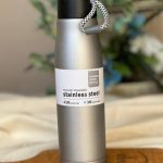 فلاسک استیل بنددار طوسی ضد زنگ و بادوام