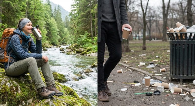 تراول ماگ یا لیوان یکبار مصرف، کدام محیط زیست را آلوده میکند