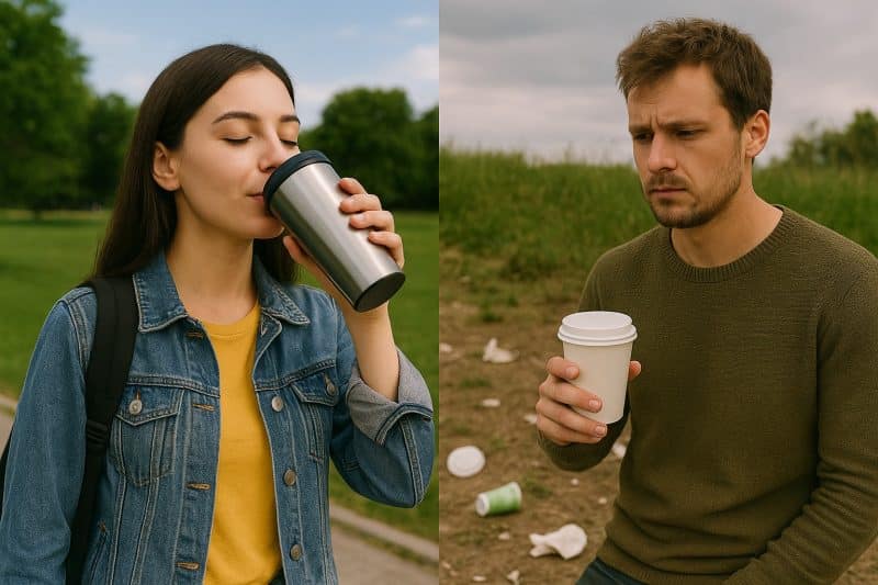 تراول ماگ - لیوان یکبارمصرف