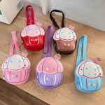 کوله فانتزی کودک طرح کاپ کیک با رنگ بندی های متنوع