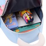 نمای داخلی جادار کوله فانتزی دخترانه INTERSTING