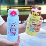 ماگ استیل 320 میلی‌لیتری طرح‌دار SuperBu مناسب مدرسه و مهدکودک