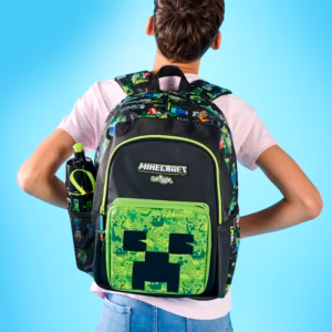 کوله برند اسمیگل طرح ماینکرفت کد Smiggle 1011