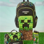 کوله برند اسمیگل طرح ماینکرفت کد Smiggle اصل